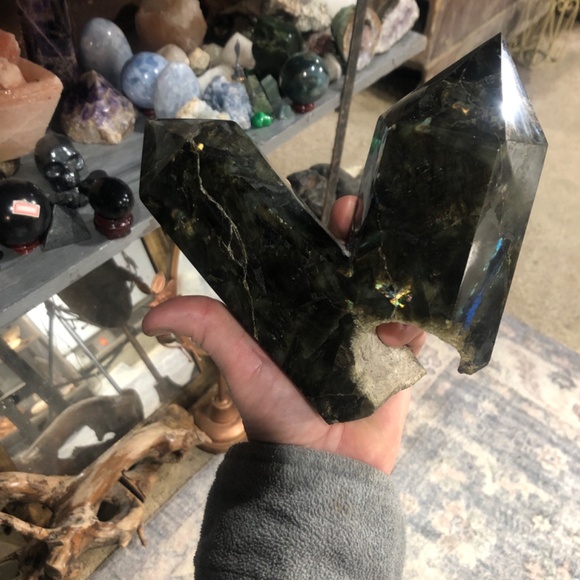 Labradorite  double tower - Picture 6 of 16